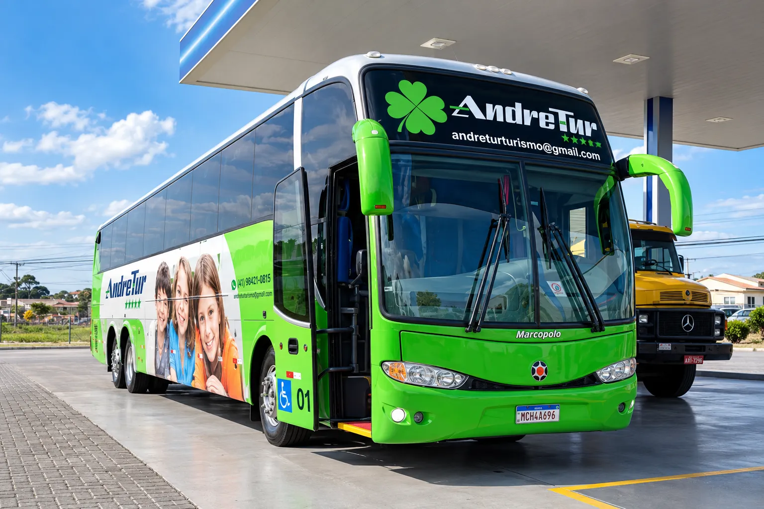 Ônibus para casamentos, formaturas e eventos em Araucária e Curitiba